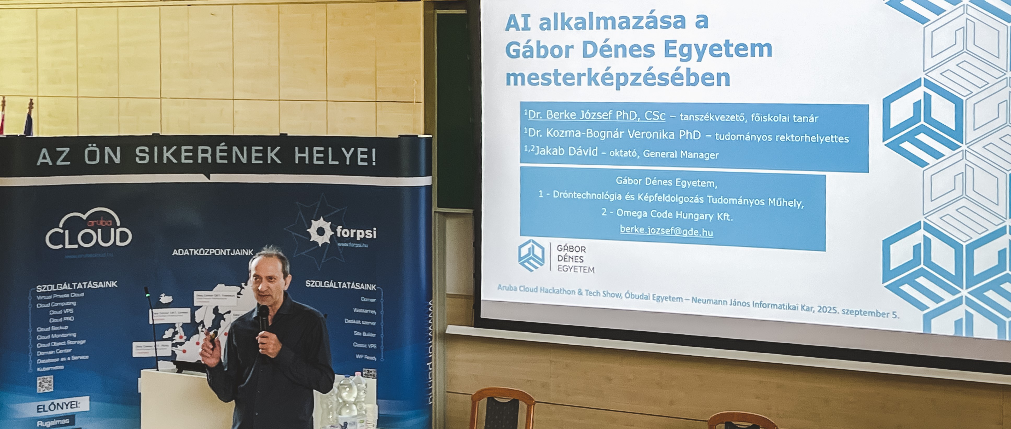 Egyetemünk is részt vett az Aruba Cloud Hackathon-on